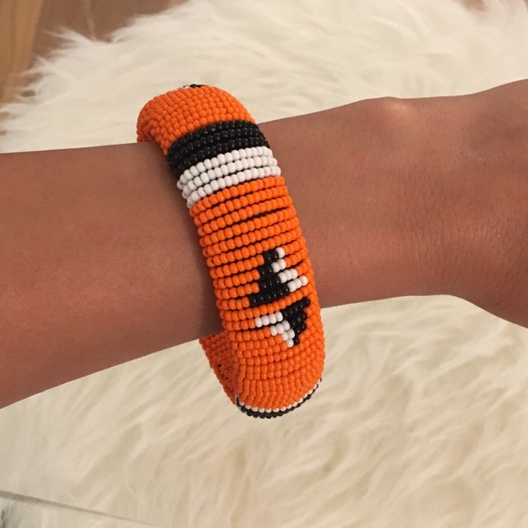 Jewelry - BEADED ARM BAND FROM JAMAICA NWOT